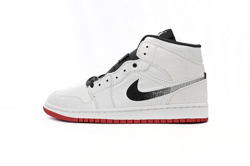 【CA3XP】丝绸铜币 XP版乔丹1代中帮篮球鞋运动鞋 CU2804-100 Edison Chen x Air Jordan 1 Mid SE “Fearless”