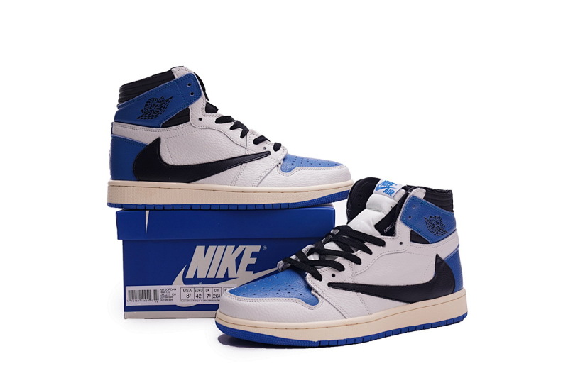 【CA3XP】闪电高帮 XP版乔丹1代篮球鞋 DH3227-105 Fragment x Travis Scott x Air Jordan 1 High OG Military