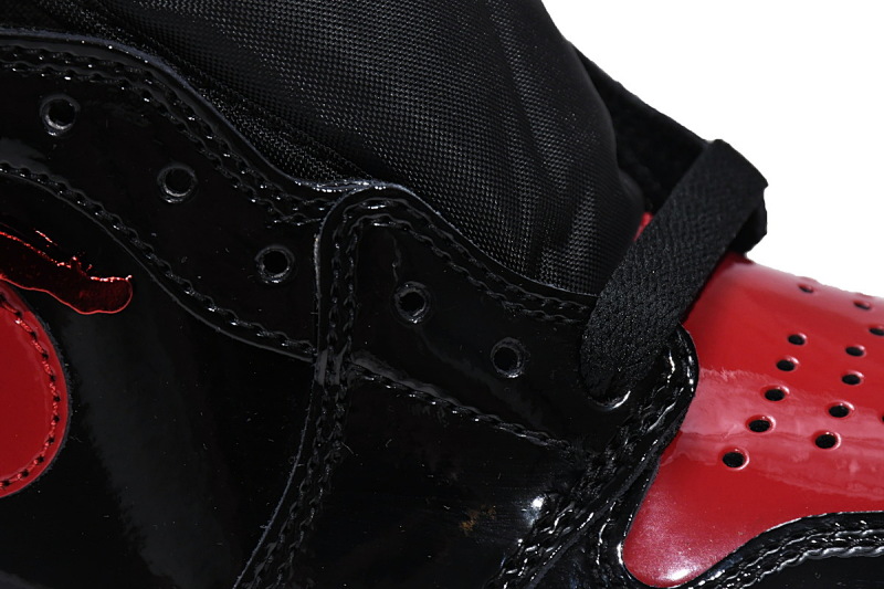 【CA3XP】漆皮禁穿 XP版乔丹1代Air Jordan 1 High “Banned” 555088-063 Patent Leather isForbidden to Wear