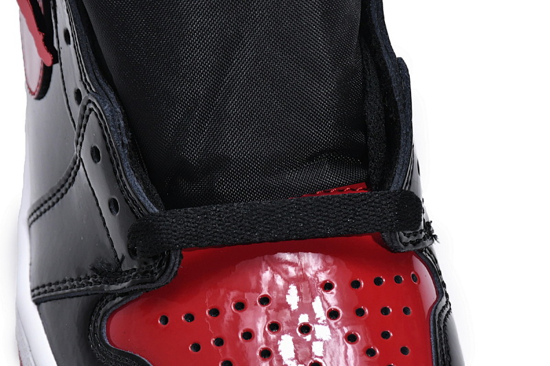 【CA3XP】漆皮禁穿 XP版乔丹1代Air Jordan 1 High “Banned” 555088-063 Patent Leather isForbidden to Wear