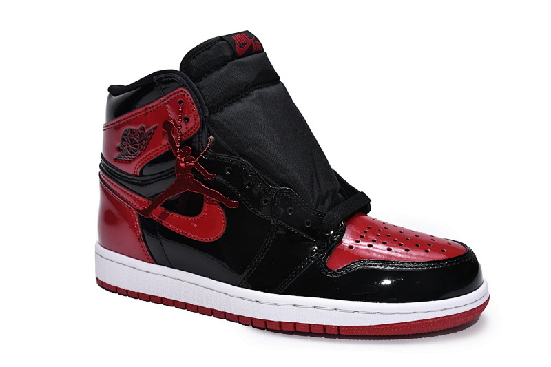 【CA3XP】漆皮禁穿 XP版乔丹1代Air Jordan 1 High “Banned” 555088-063 Patent Leather isForbidden to Wear