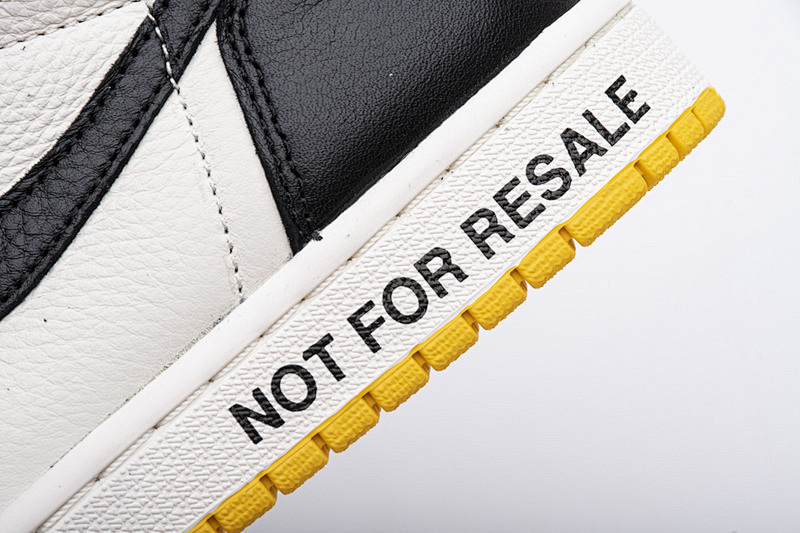 【CA3XP】禁卖黄 XP版乔丹1代Air Jordan 1 NRG OG High “NOT FOR RESALE”Varsity Maize 861428-107