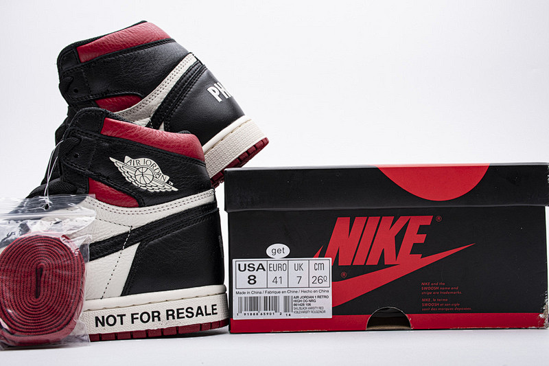 【CA3XP】禁卖红 XP版乔丹1代Air Jordan 1 NRG OG High “NOT FOR RESALE”Varsity Red 861428-106