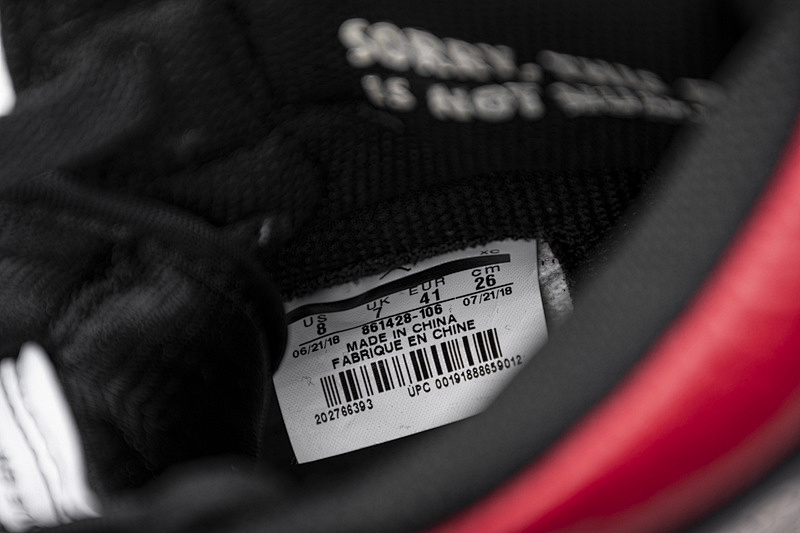 【CA3XP】禁卖红 XP版乔丹1代Air Jordan 1 NRG OG High “NOT FOR RESALE”Varsity Red 861428-106