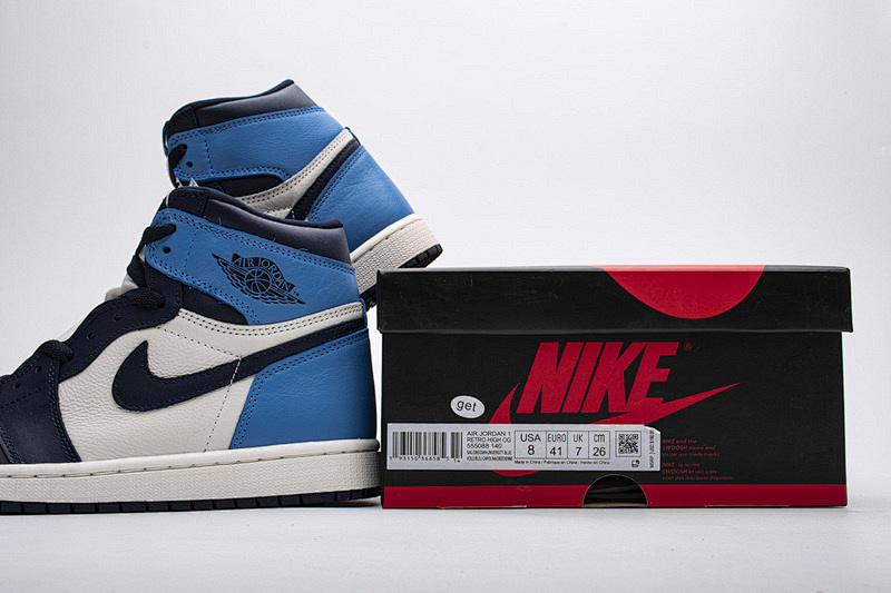 【CA3XP】黑曜石 XP版乔丹1代Air Jordan 1 Retro High OG “Obsidian University Blue”555088-140