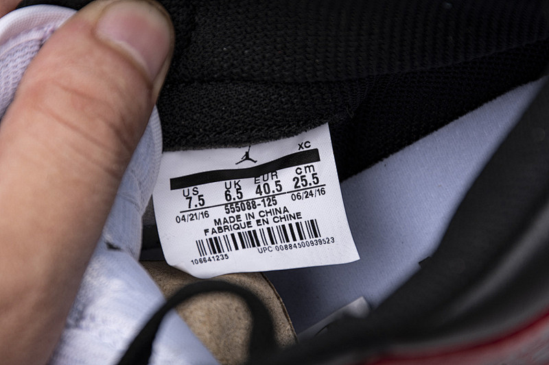 【CA3XP】黑脚趾 XP版乔丹1代Air Jordan 1 High OG “Black Toe”555088-125