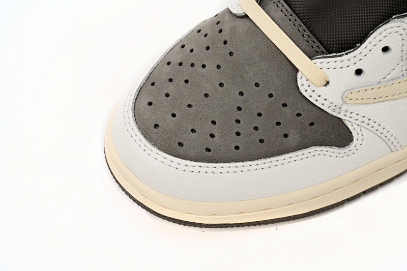 【CA1XP】白棕3.0 XP版乔丹1代低帮 DM7866-162 Travis Scott x Air Jordan 1 Low White Brown Barb