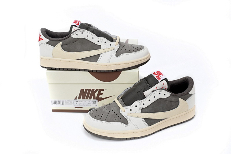 【CA1XP】白棕3.0 XP版乔丹1代低帮 DM7866-162 Travis Scott x Air Jordan 1 Low White Brown Barb