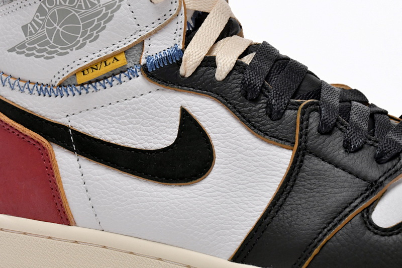 【CA3XP】白黑红联名 XP版乔丹1代Union X Air Jordan 1 OG Hi Retro“Black Toe” BV1300-106