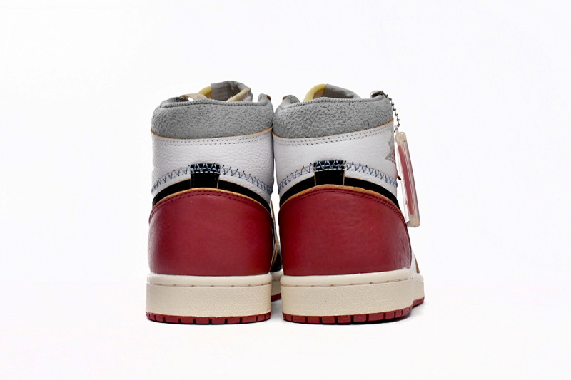【CA3XP】白黑红联名 XP版乔丹1代Union X Air Jordan 1 OG Hi Retro“Black Toe” BV1300-106