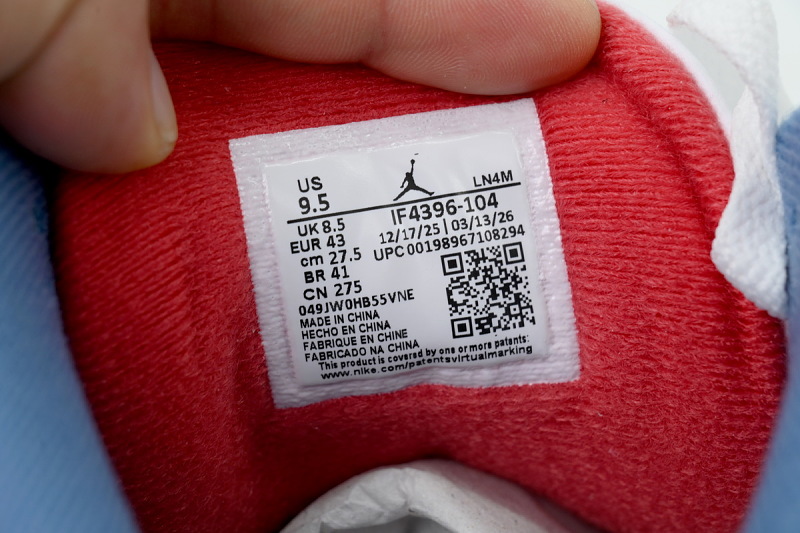 【CA7XH】真蓝 头层乔丹3代篮球鞋 IF4396-104 Air Jordan 3 'True Blue'