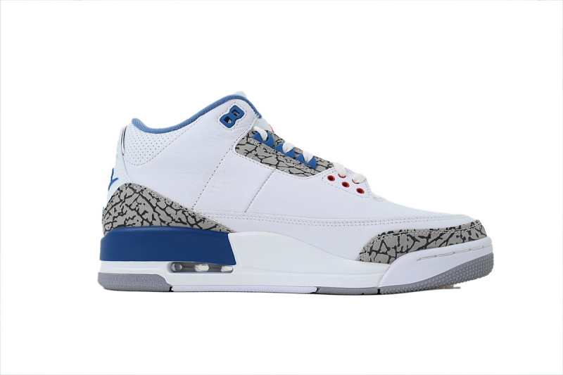 【CA7XH】真蓝 头层乔丹3代篮球鞋 IF4396-104 Air Jordan 3 'True Blue'