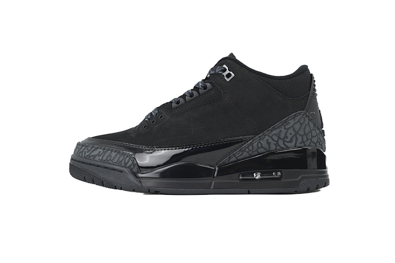 【BA3D2】黑猫-7  头层乔丹3代篮球鞋  CT8532-001 Air Jordan 3 Retro 'Black Cat'