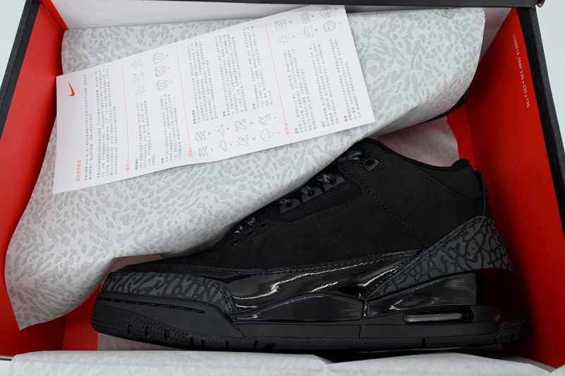 yupoo_336346_57ede16f.jpg 【BA3D2】黑猫-7 头层乔丹3代篮球鞋 CT8532-001 Air Jordan 3 Retro 'Black Cat'
