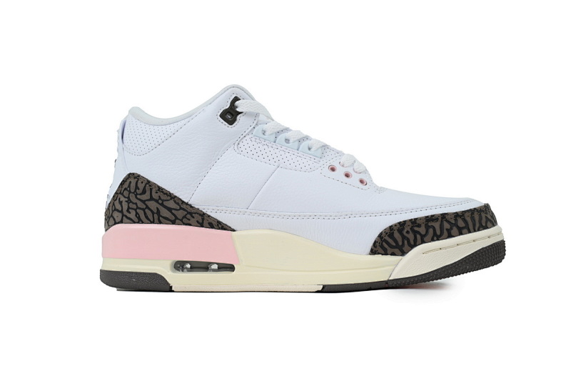 【BA3D2】樱花-9 头层乔丹3代篮球鞋  CK9246-102 Air Jordan 3 Retro Cherry Blossom