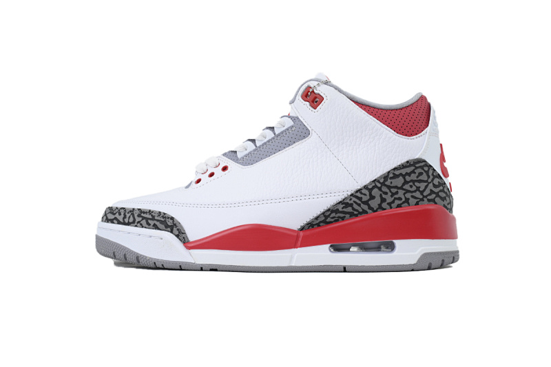 【DA0RN】AJ3火焰红 RN版乔丹3代 DN3707-160 Air Jordan 3 OG “Fire Red”