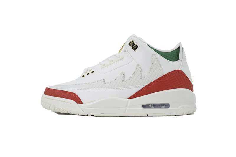 【CN3DJ】AJ墨西哥限定 乔3复古篮球鞋 IO1752-100  Air Jordan 3 Retro Mexico Limited