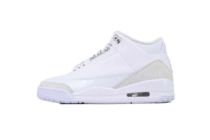 【EA5LR】白猫 LJR版本乔丹3代 CT8532-111 Air Jordan 3 Retro 'Pure Money' 2025