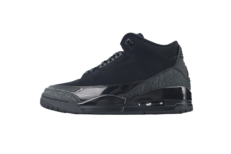 【EA5LR】黑猫 LJR版本乔丹3代  CT8532-001 Air Jordan 3 Retro 'Black Cat'