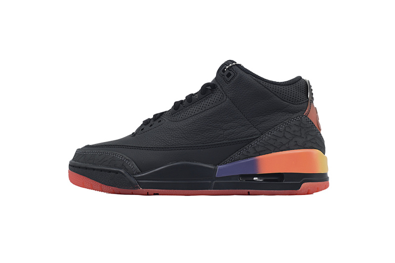 【DA0RN】AJ3黑彩虹 RN版乔丹3代 FN0344-001 J Balvin x Air Jordan 3 “Rio”