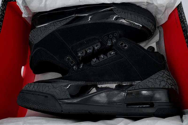 yupoo_336669_e32505ac.jpg 【DA0RN】AJ3黑猫 RN版乔丹3代 CT8532-001 Air Jordan 3 Retro 'Black Cat'
