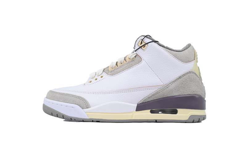 【DA0RN】AJ3AMM米白灰 RN版乔丹3代 DH3434-110 A Ma Maniere x Air Jordan 3 Retro SP Medium Grey