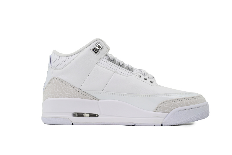 【DA0RN】AJ3复刻新白猫 RN版乔丹3代 CT8532-111 Air Jordan 3 Retro 'Pure Money' 2025