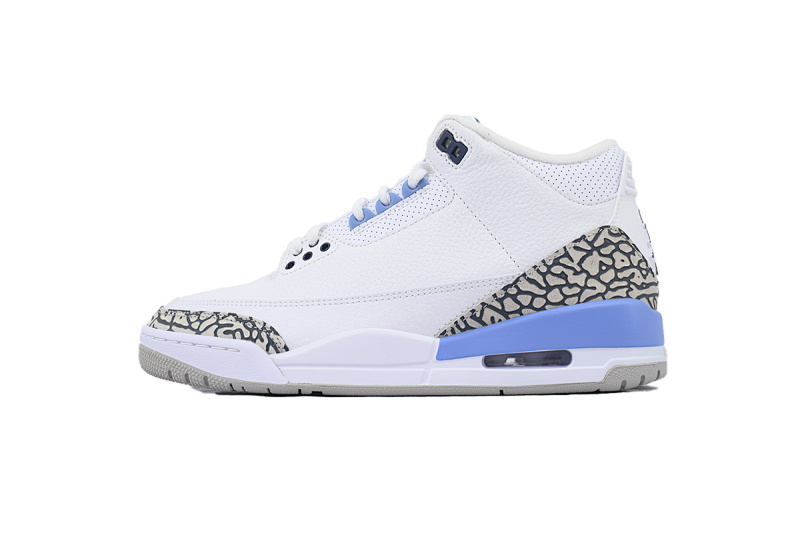 【DA0RN】AJ3北卡蓝 RN版乔丹3代  CT8532-104 Air Jordan 3 Retro UNC