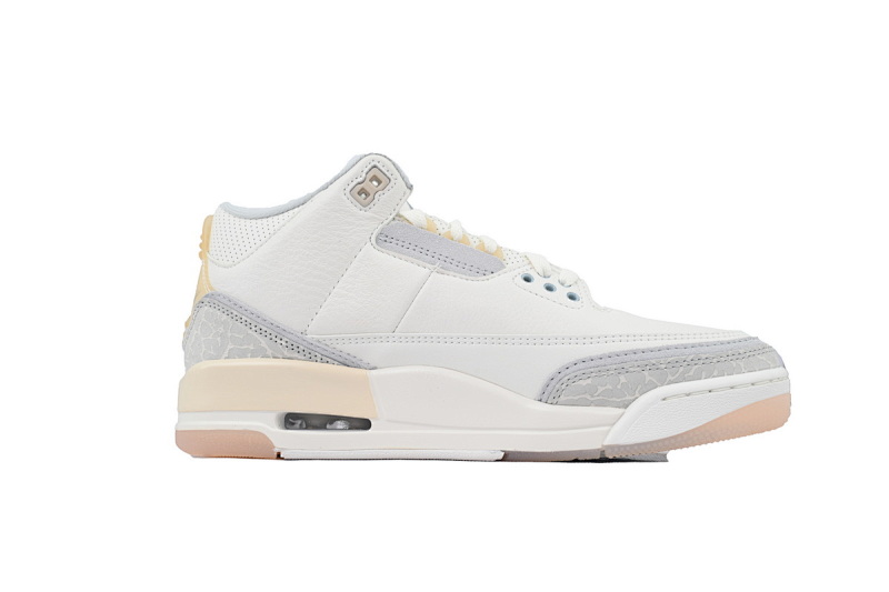 【DA0RN】AJ3象牙白 RN版乔丹3代 FJ9479-100 Air Jordan 3 Craft "Ivory"