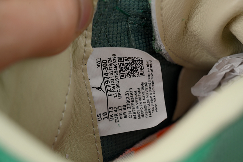 【CA3TS】OG绿 东莞版乔丹3代篮球鞋  FZ7974-300 Nina Abney x Wmns Air Jordan 3 Retro SP 'Bicoastal'