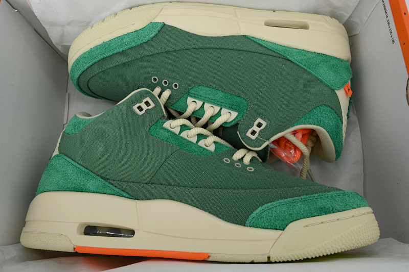 【CA3TS】OG绿 东莞版乔丹3代篮球鞋  FZ7974-300 Nina Abney x Wmns Air Jordan 3 Retro SP 'Bicoastal'