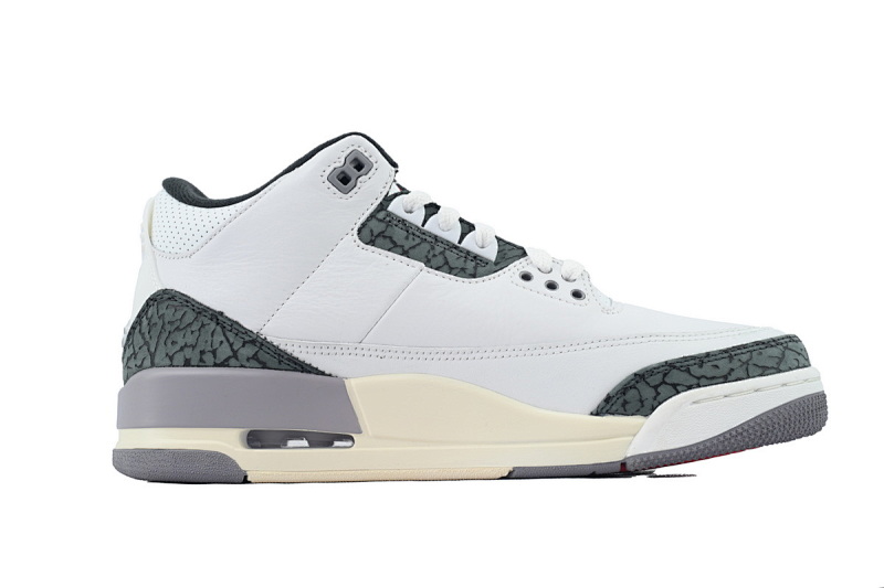 【DA0LW】白灰106 LW版乔丹3代篮球鞋 CT8532-106 Air Jordan 3 "Cement Grey"
