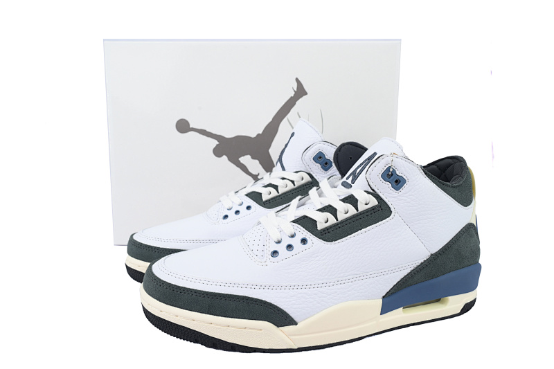 【DA0OG】白兰 OG纯原版本乔丹3代篮球鞋 HV8571-100 A Ma Maniére x Air Jordan 3 Retro OG SP 'For The Love'