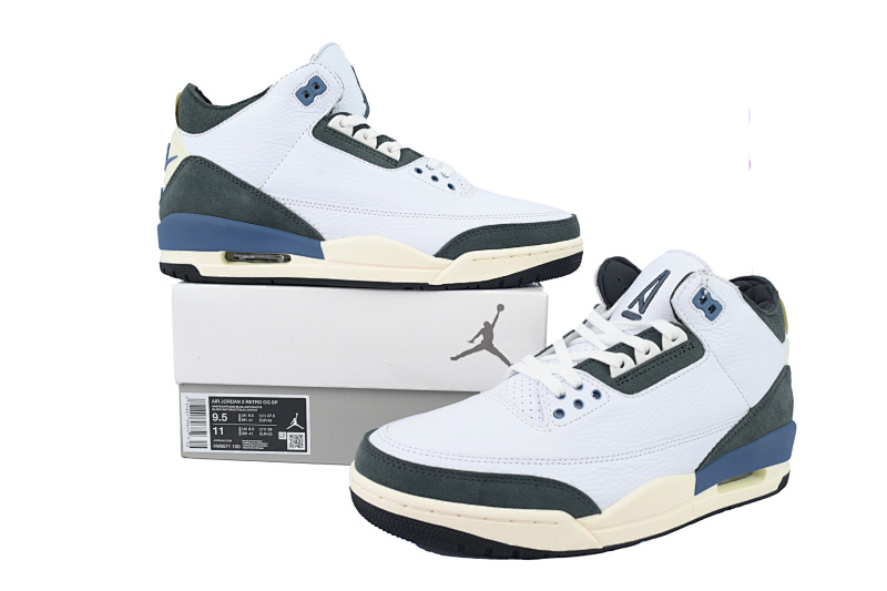 【DA0OG】白兰 OG纯原版本乔丹3代篮球鞋 HV8571-100 A Ma Maniére x Air Jordan 3 Retro OG SP 'For The Love'