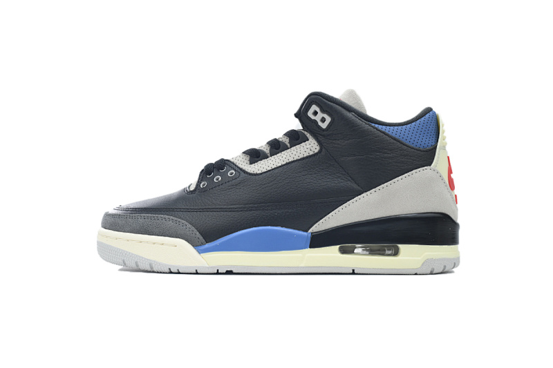 【DA0OG】黑蓝 OG纯原版本乔丹3代篮球鞋 IB8967-004 Air Jordan 3 Retro OG 'Rare Air'