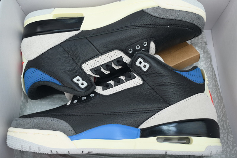 【DA0OG】黑蓝 OG纯原版本乔丹3代篮球鞋 IB8967-004 Air Jordan 3 Retro OG 'Rare Air'