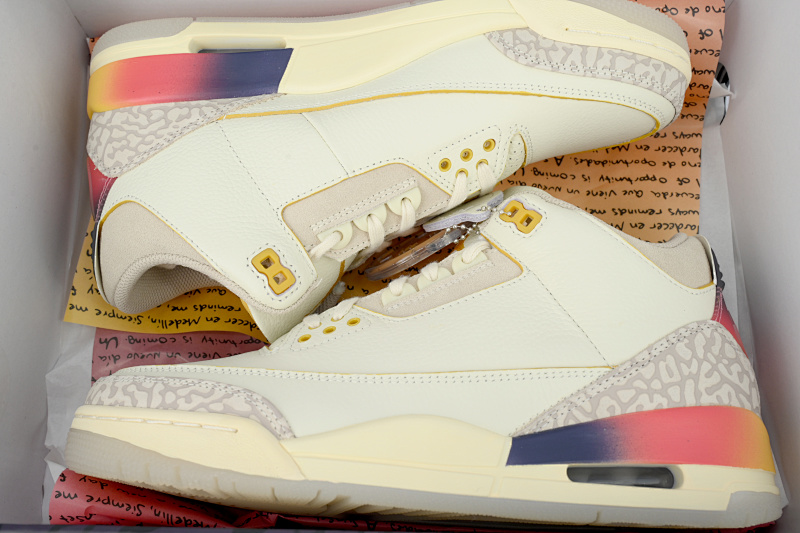 yupoo_337332_39a3b5d8.jpg 【CA7XH】渐变笑脸 头层乔丹3代篮球鞋 FN0344-901 J Balvin x Air Jordan 3 White Blue Red