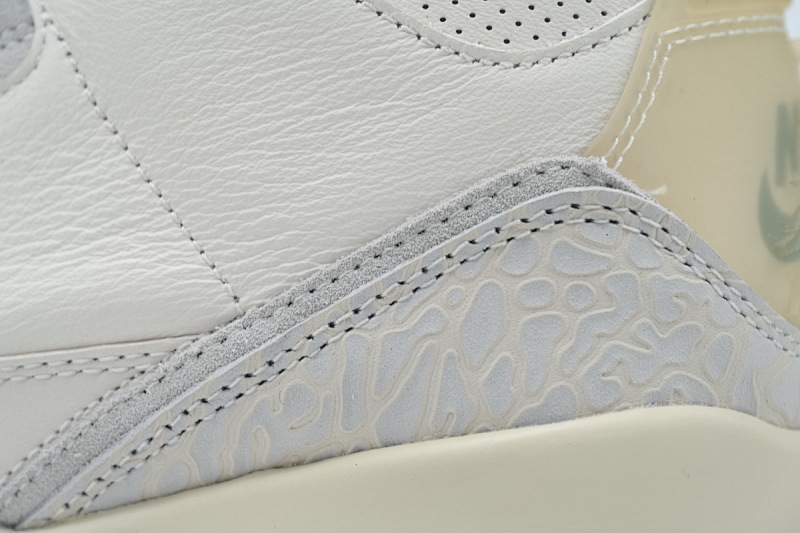 【BA3D2】灰白-6 头层乔丹3代篮球鞋 FJ9479-100 Air Jordan 3 Retro SE Craft 'Ivory'