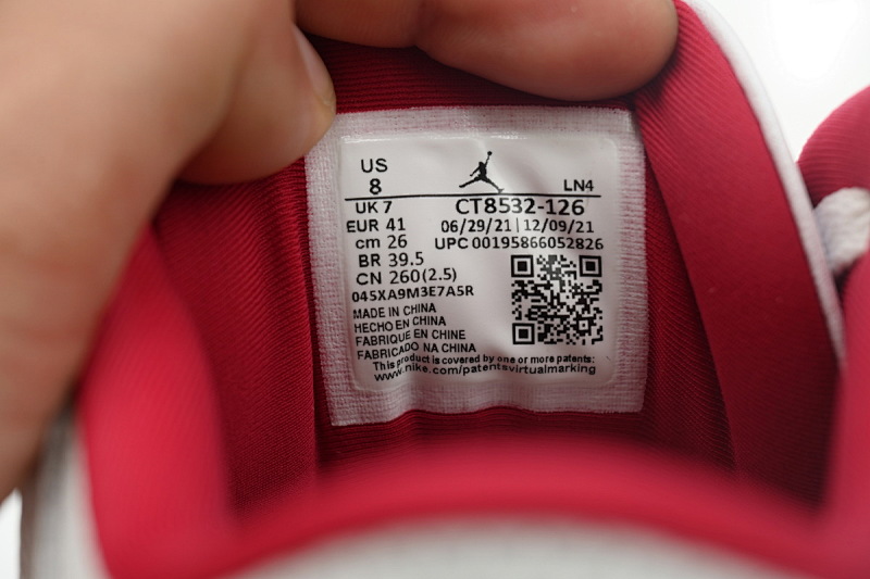 【BA3D2】红雀-5 头层乔丹3代篮球鞋 CT8532-126 Air Jordan 3 Retro 'Cardinal Red'