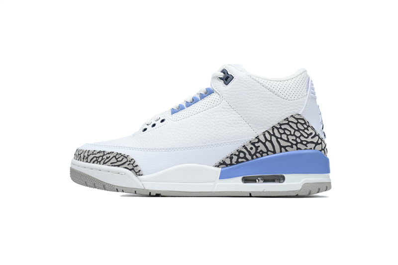 【BA3D2】北卡蓝-3 头层乔丹3代篮球鞋 CT8532-104 Air Jordan 3 Retro 'UNC'