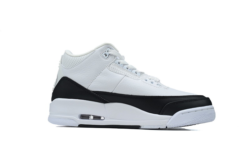 【BA3D2】闪电-2 头层乔丹3代篮球鞋 DA3595-100 Fragment Design x Air Jordan 3 Retro SP 'White'