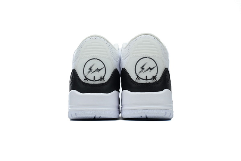 【BA3D2】闪电-2 头层乔丹3代篮球鞋 DA3595-100 Fragment Design x Air Jordan 3 Retro SP 'White'