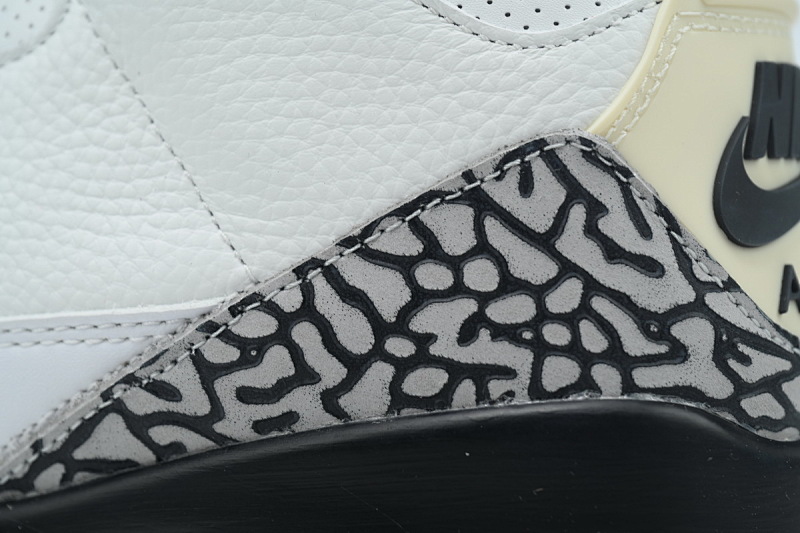 【BA3D2】白水泥-1 头层乔丹3代篮球鞋 DN3707-100 Air Jordan 3 “White Cement Reimagined
