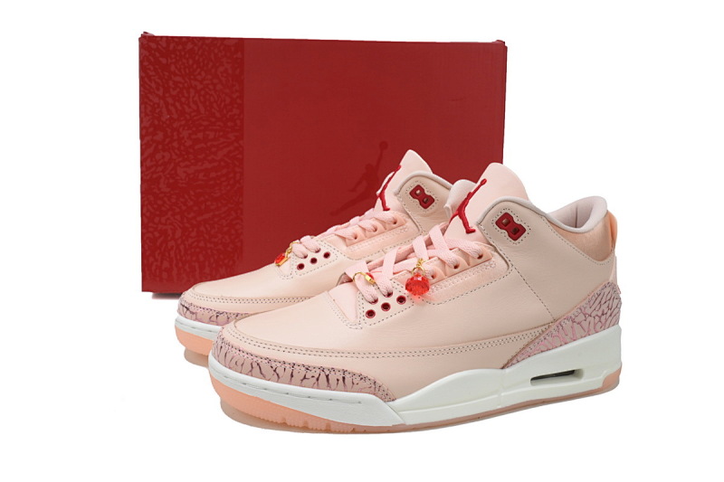 【DA0OG】情人节限定 OG纯原版本乔丹3代篮球鞋 HJ0178-600 Air Jordan 3 Retro 'Valentine's Day'