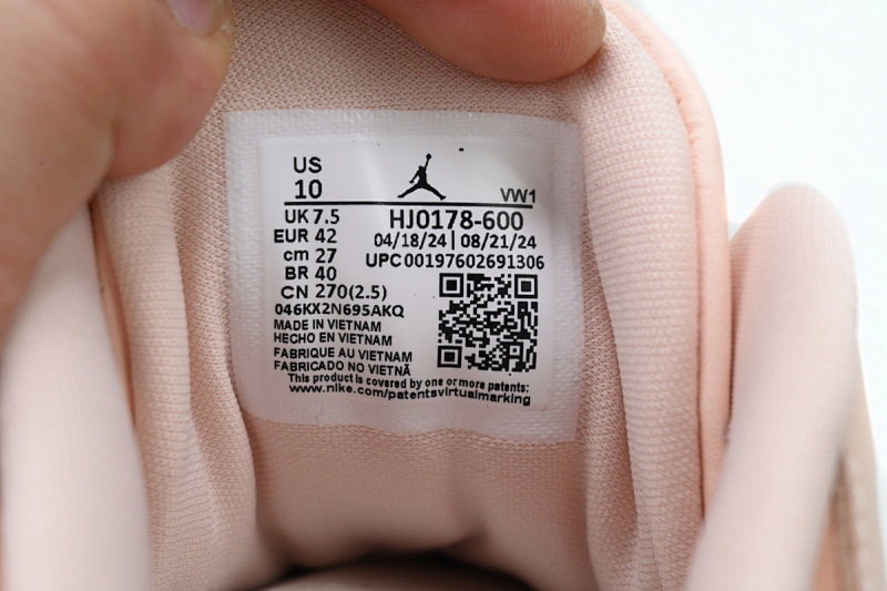 【DA0OG】情人节限定 OG纯原版本乔丹3代篮球鞋 HJ0178-600 Air Jordan 3 Retro 'Valentine's Day'