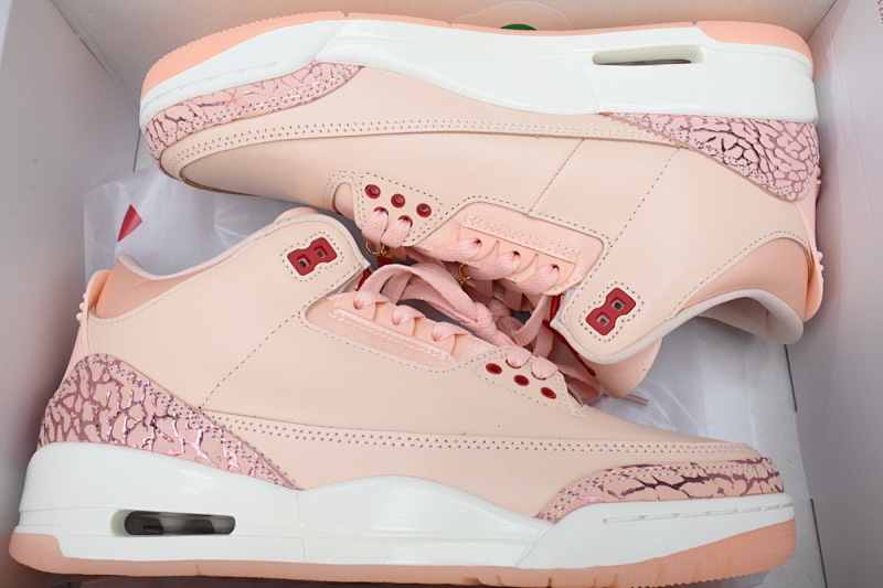 【DA0OG】情人节限定 OG纯原版本乔丹3代篮球鞋 HJ0178-600 Air Jordan 3 Retro 'Valentine's Day'