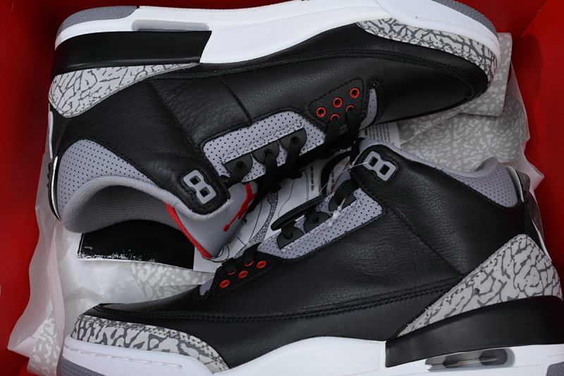 yupoo_337550_a85b91a1.jpg 【CA7XH】复刻黑水泥 头层乔丹3代篮球鞋 DN3707-010 Air Jordan 3 Retro OG 'Black Cement'