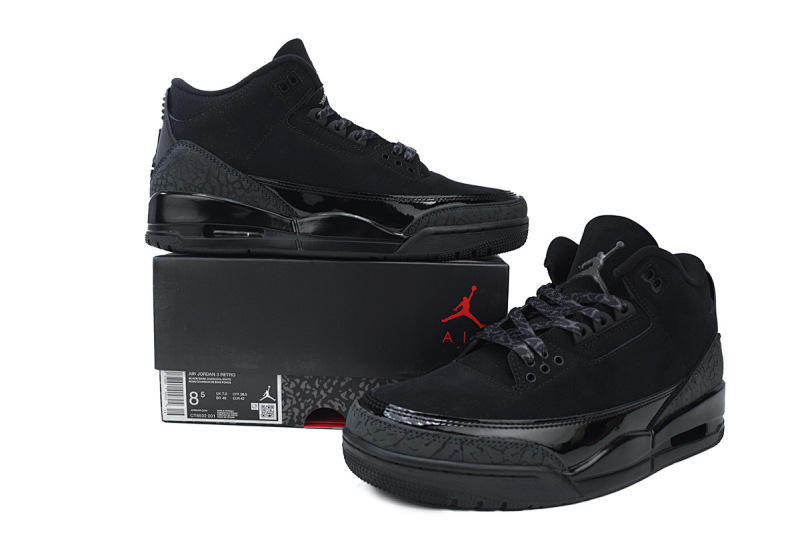 【DA0OG】黑猫 OG纯原版本乔丹3代篮球鞋 CT8532-001 Air Jordan 3 Retro 'Black Cat'