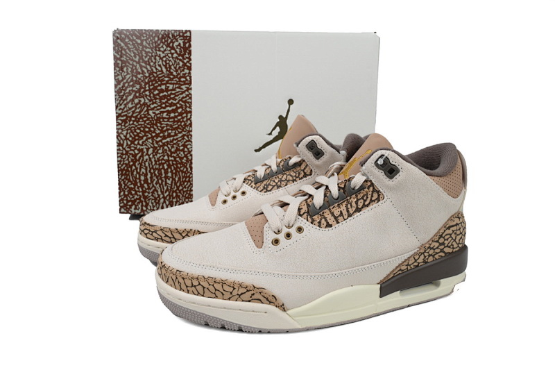 【CA7XH】矿木棕 头层乔丹3代篮球鞋 CT8532-102 Air Jordan 3 Retro 'Palomino'