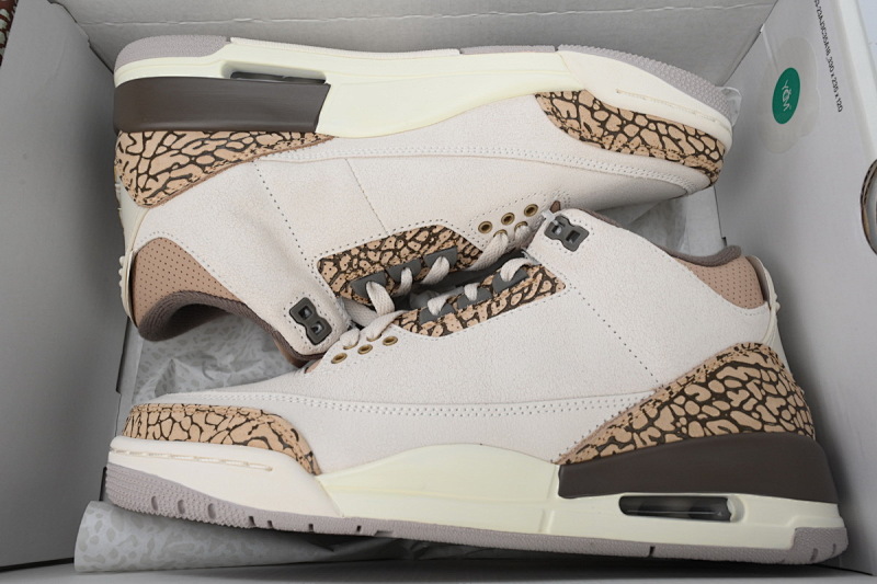 【CA7XH】矿木棕 头层乔丹3代篮球鞋 CT8532-102 Air Jordan 3 Retro 'Palomino'